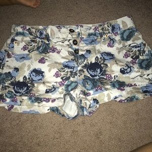 Forever 21 floral shorts